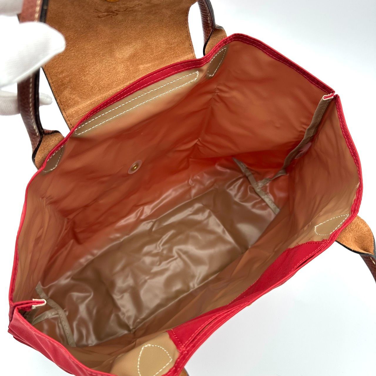 B5399】【美品】 Longchamp ロンシャン トートバッグ ル プリアージュ 