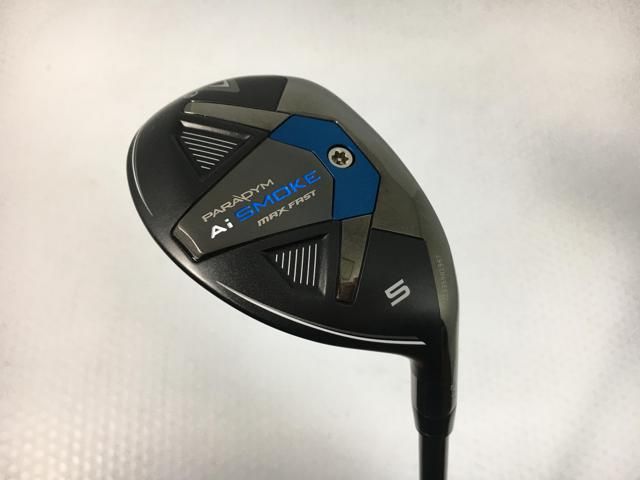 返品OK 【中古ゴルフクラブ】【美品】キャロウェイ PARADYM (パラダイム) Ai SMOKE MAX FAST ユーティリティ 2024 (日本仕様) TENSEI 40 for Callaway 5H