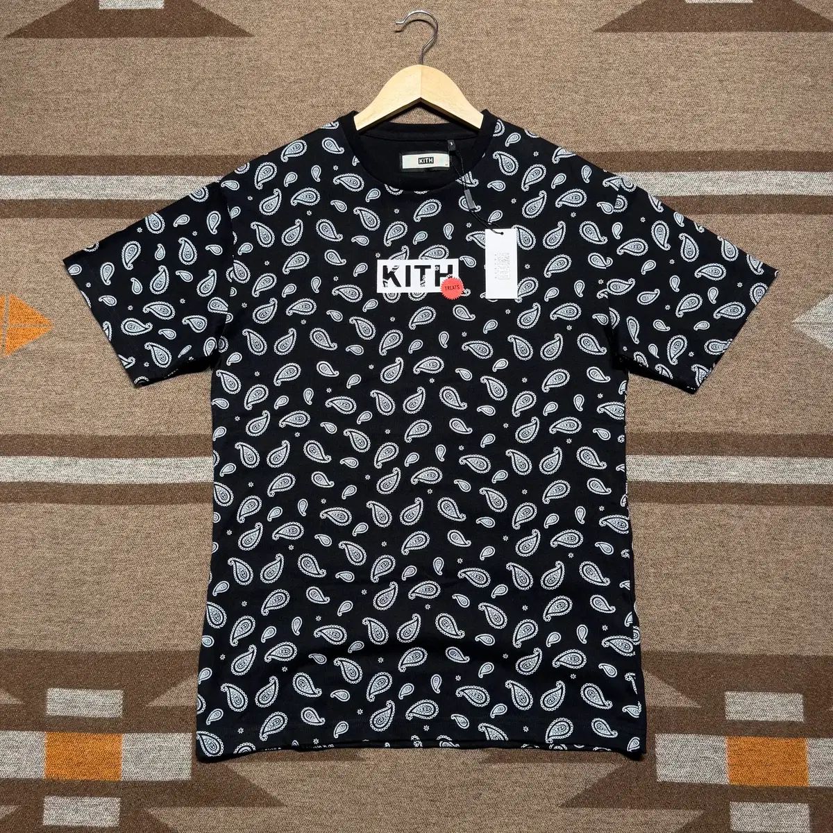 未使用) KITH キス ベイズリー 半袖 M