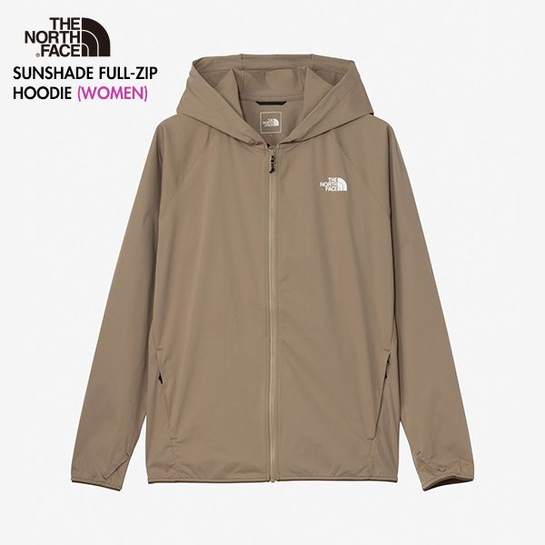 ［2026最新モデル］THENORTHFACE NPW22435 サンシェイドフルジップフーディ レディース ジャケット C2クラシックカーキ2 L