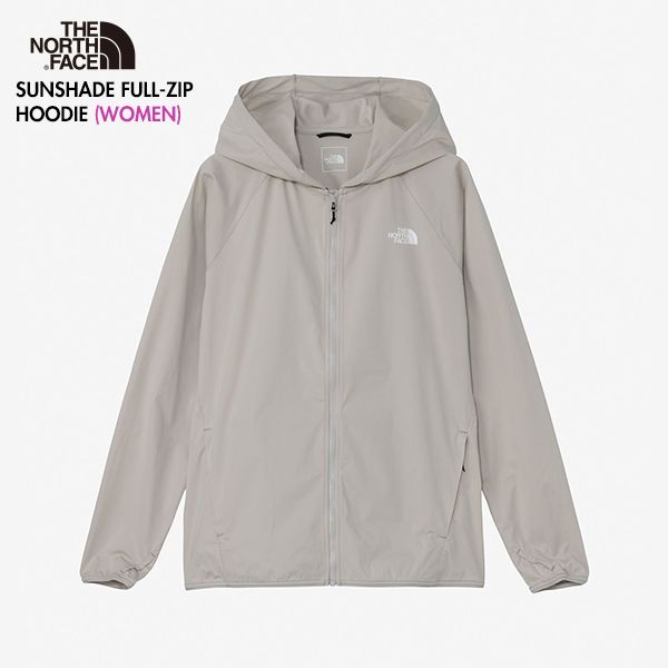 ［2026最新モデル］THENORTHFACE NPW22435 サンシェイドフルジップフーディ レディース ジャケット FIフォッシルアイボリー L