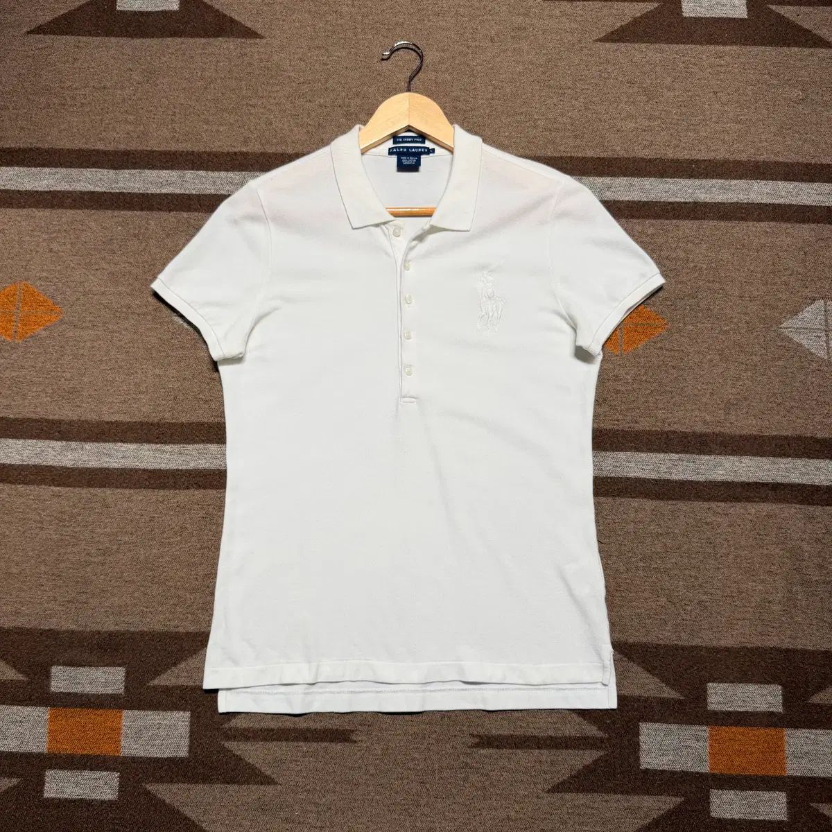 POLO RALPH LAUREN ビックポニー スキニーポロ 半袖 L