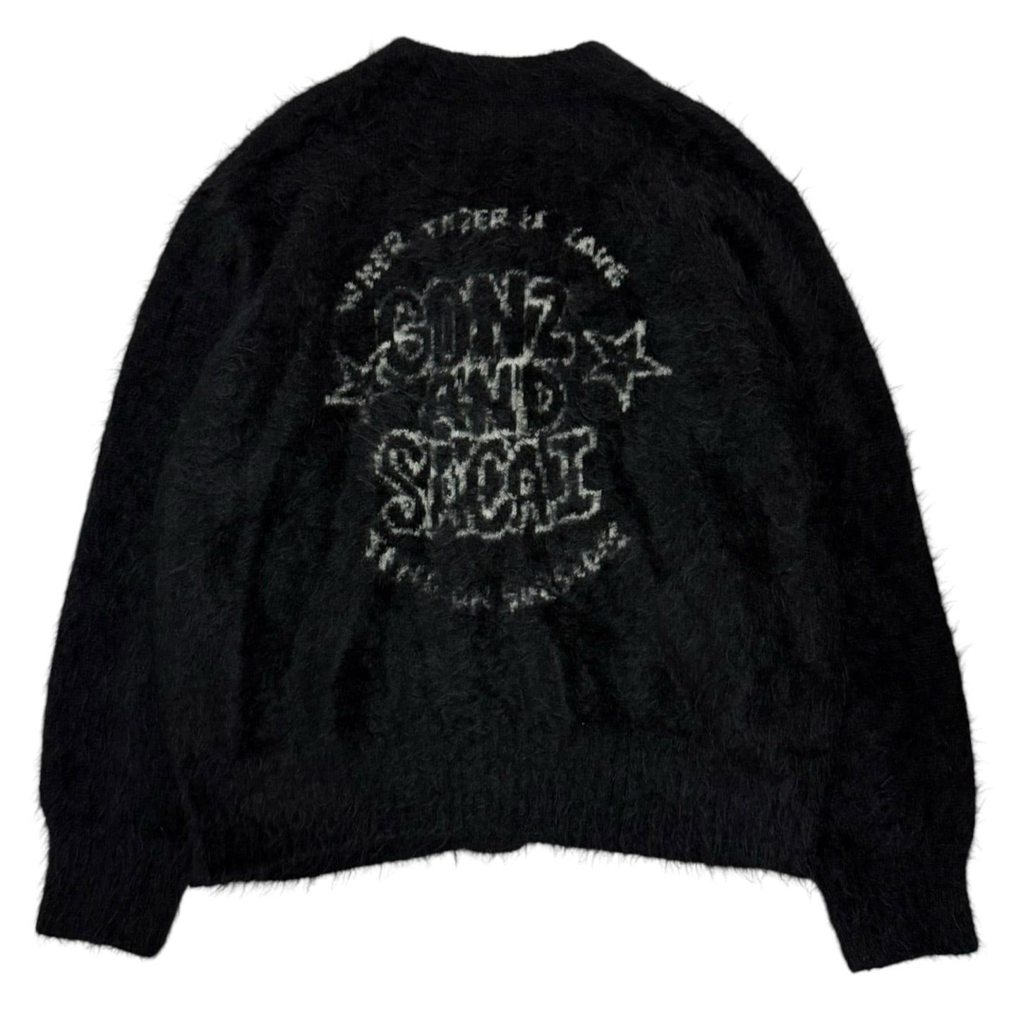 sacai　24AWx GONZ Jacquard Mohair Cardigan