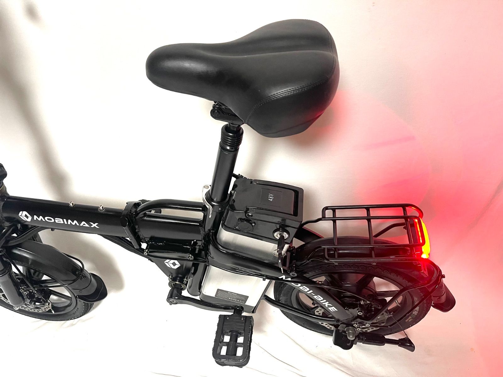 0351【動作確認済】送料無料 MOBIMAX ディスク式 MTB 折り畳み電動