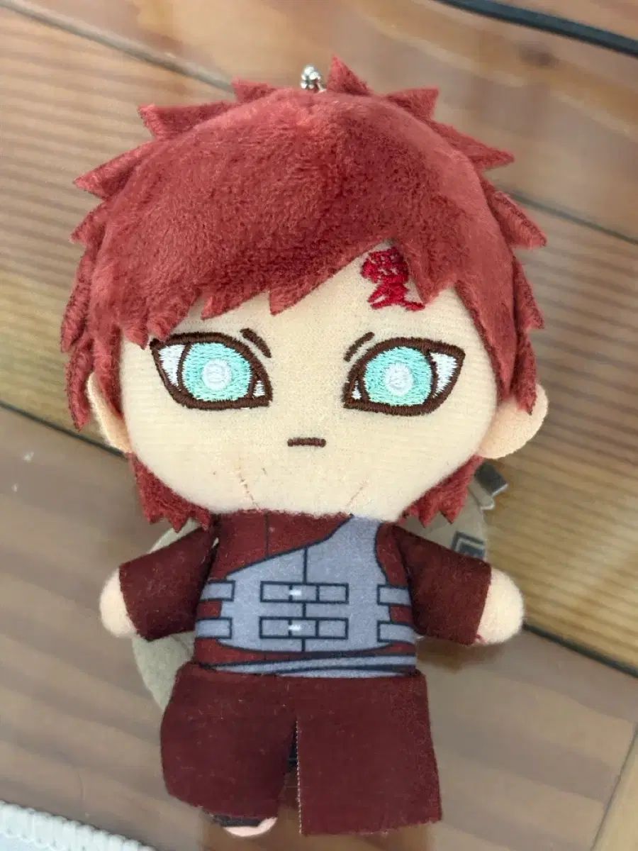 NARUTO -ナルト- 我愛羅 ボールチェーン キーホルダーマスコット ぬい
