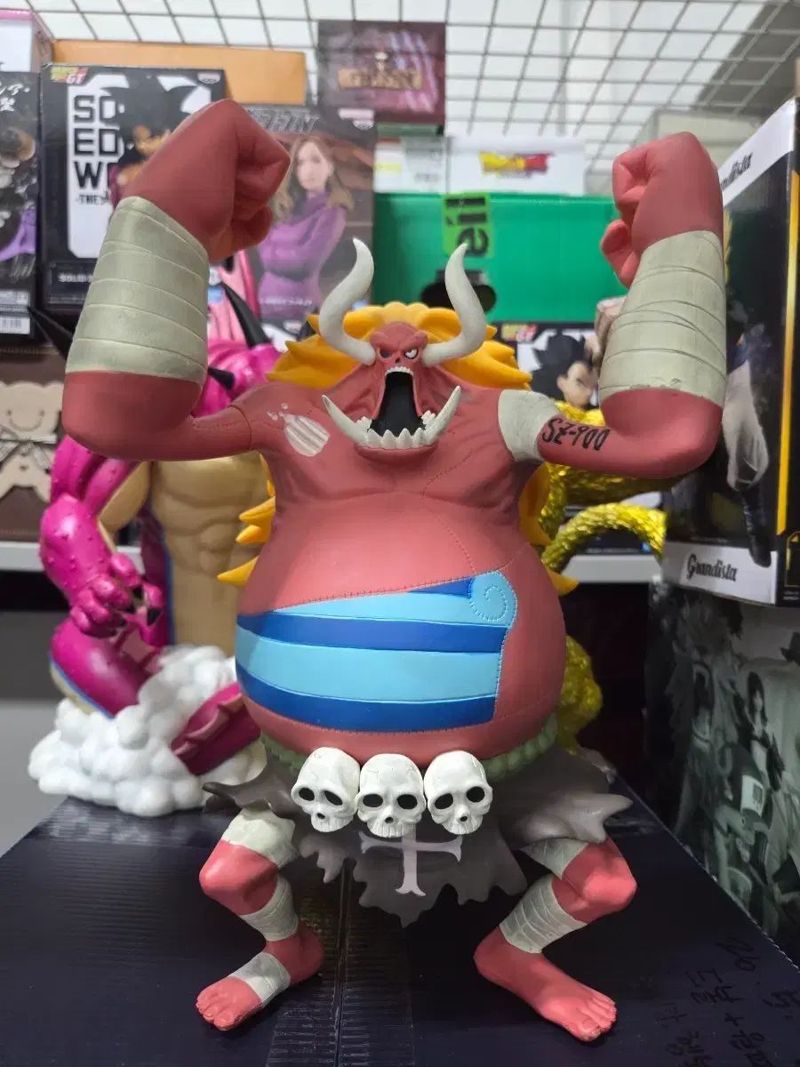 ONE PIECE オーズ フィギュア (箱なし、経年あり)