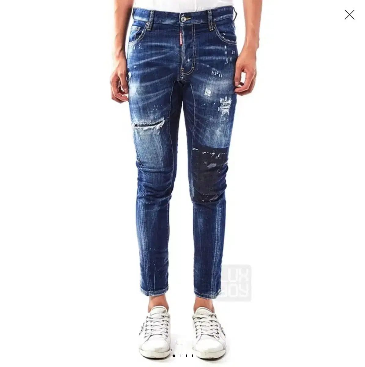 DSQUARED2 タイディ バイカー デニム ズボン 50