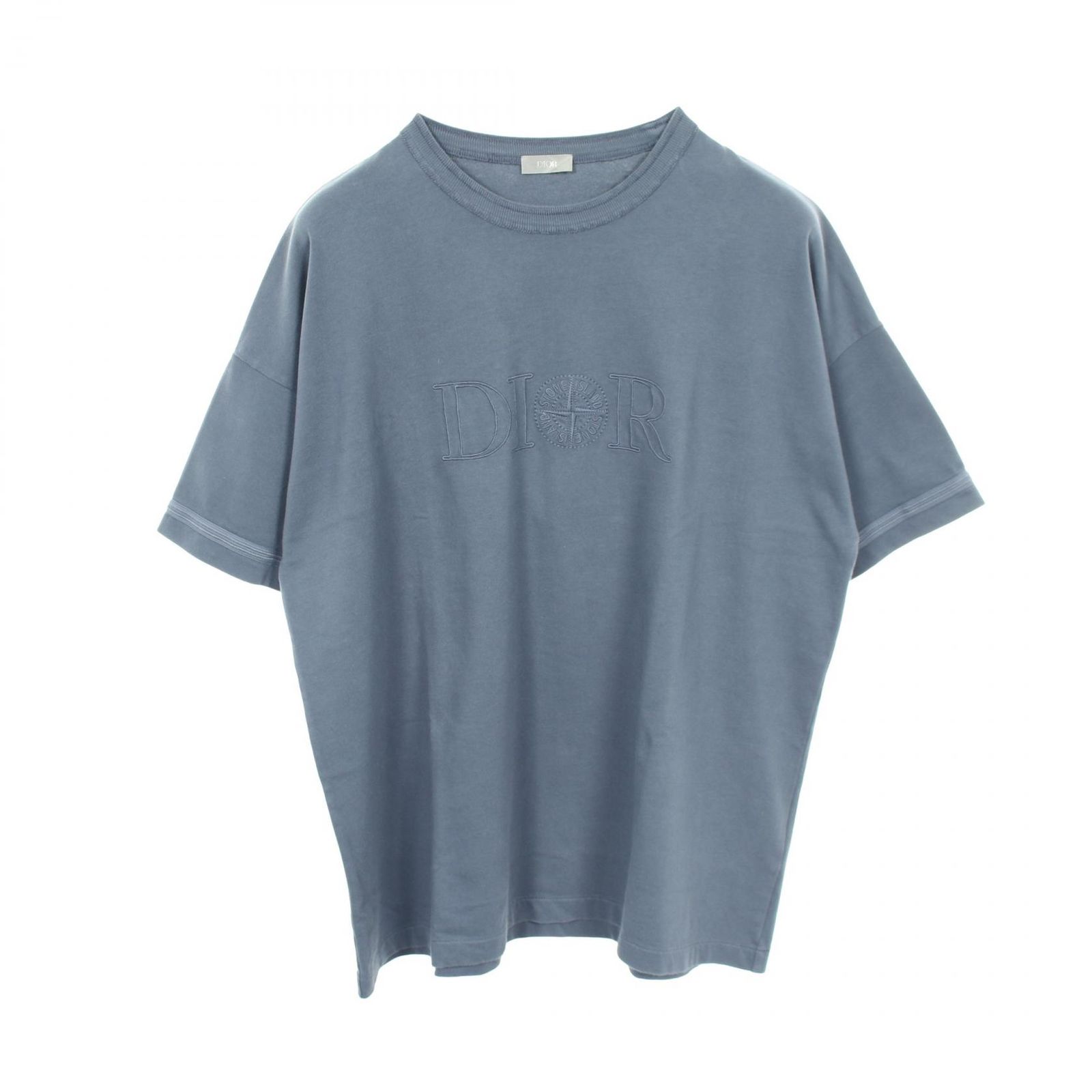 Dior ディオール DIOR × STONE ISLAND ロゴ刺繍 半袖Tシャツ