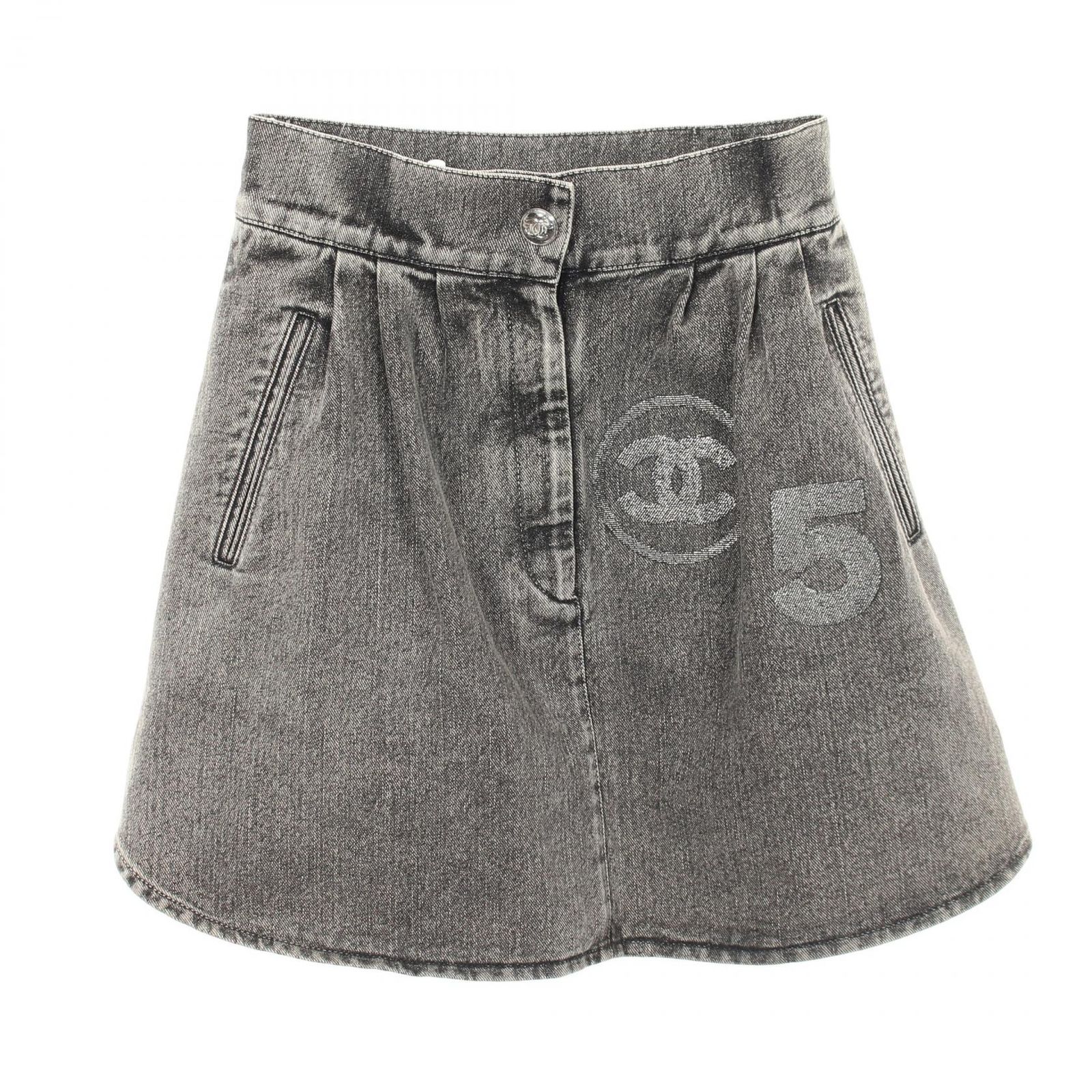 CHANEL シャネル ココマーク No.5 スカート