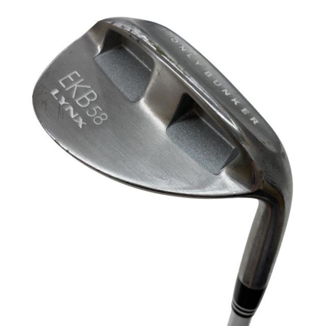 【中古】 リンクス LYNX EKB 58° レディース ウェッジ WG POWER TUNED EKB ▼▼(カーボン) (フレックスL) レディース 女性用 右利き 右用 Cランク ゴルフクラブ