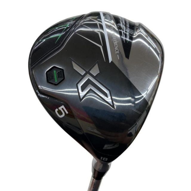 【中古】 ダンロップ XXIO(2022) eks 5W フェアウェイウッド FW Miyazaki AX-2(FW) (フレックスS) メンズ 男性用 右利き 右用 Cランク ゴルフクラブ