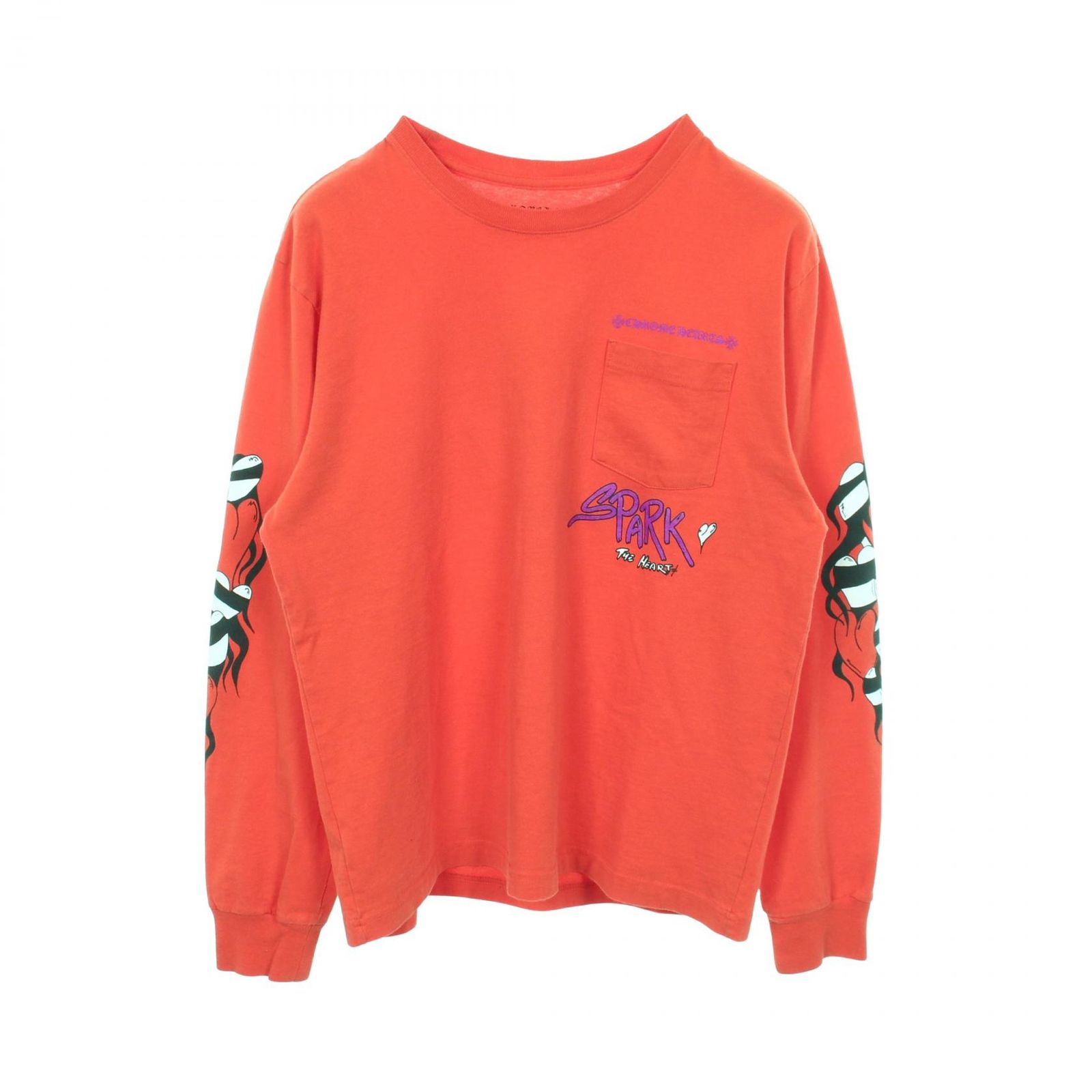 CHROME HEARTS クロムハーツ Chrome Hearts × MATTY BOY SPARK THE HEART TSHRT 長袖Tシャツ