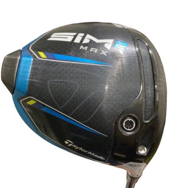 【中古】 テーラーメイド SIM2 MAX 10.5° ドライバー DR TENSEI BLUE TM50(SIM2 DR) (フレックスS) メンズ 男性用 右利き 右用 Cランク ゴルフクラブ