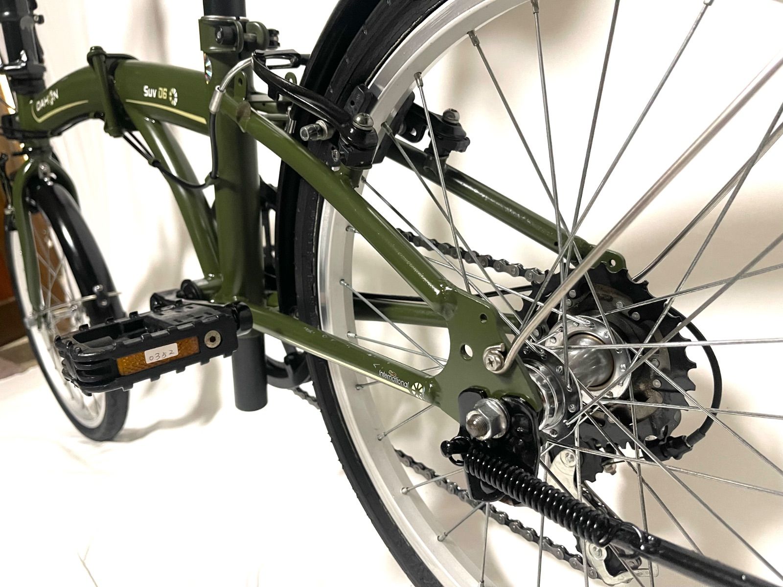 0352【即乘】送料無料 ダホン DAHON 折り畳み自転車 SUV D6 USA 