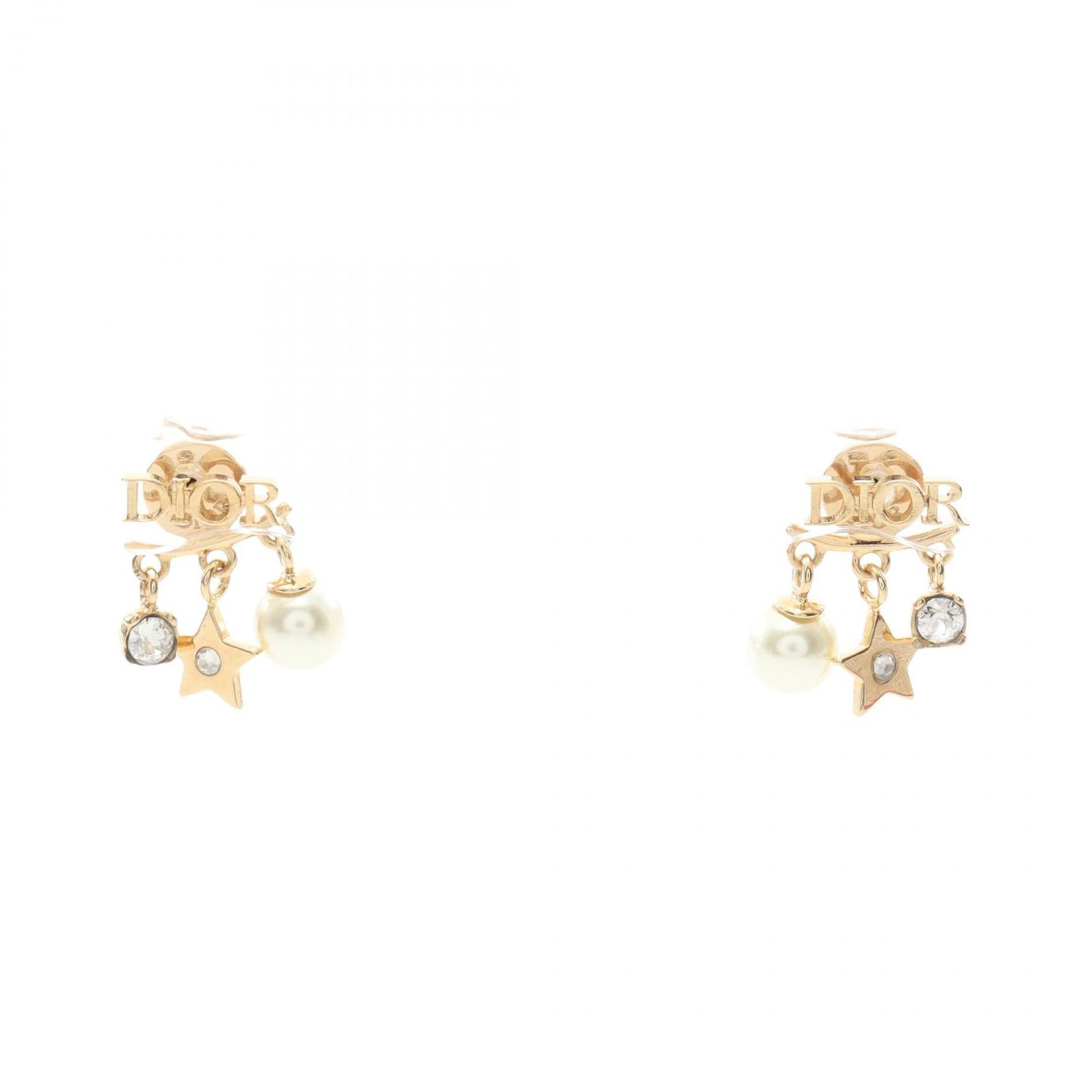 Dior ディオール ロゴ スター ピアス - メルカリ