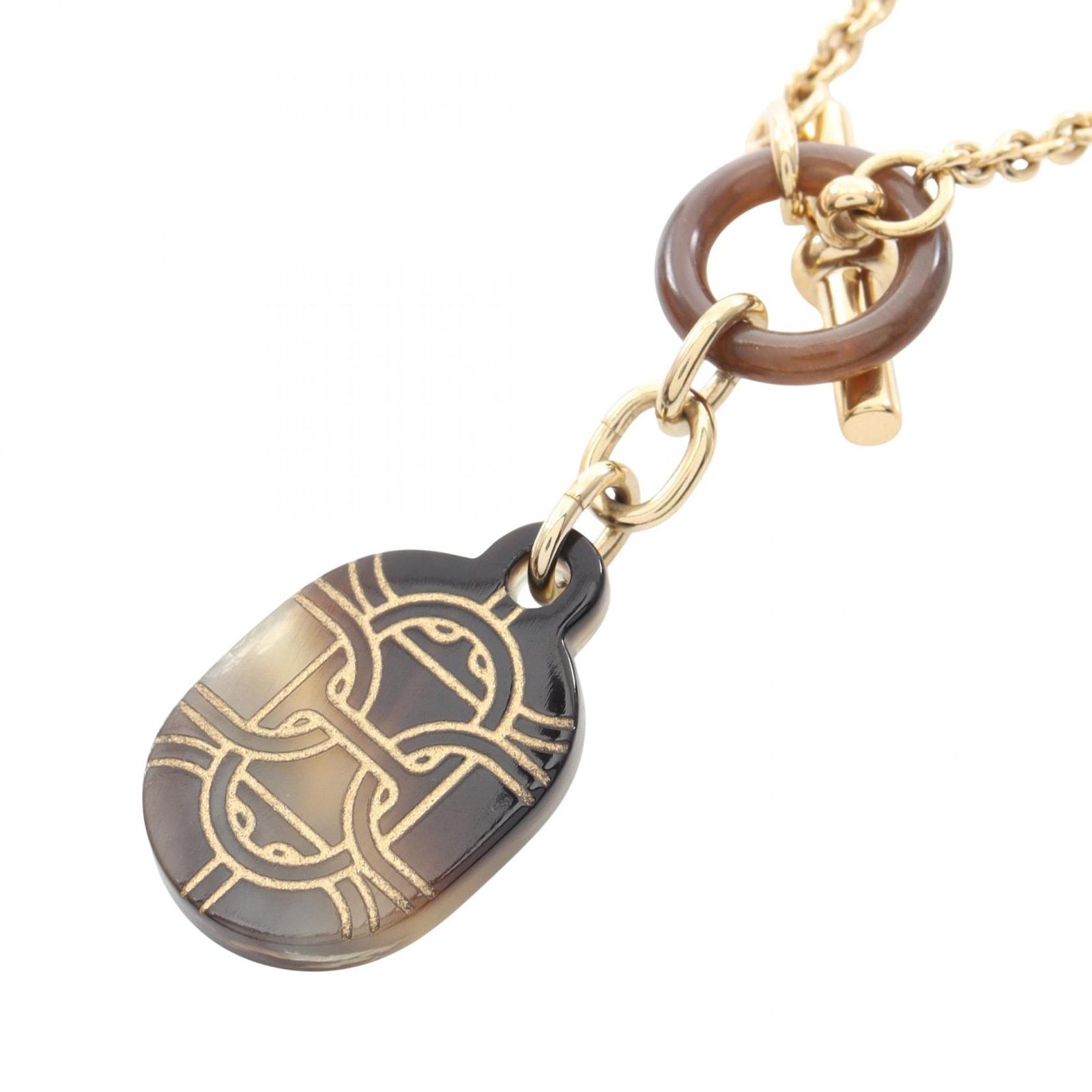 HERMES エルメス シェーヌダンクル ネックレス