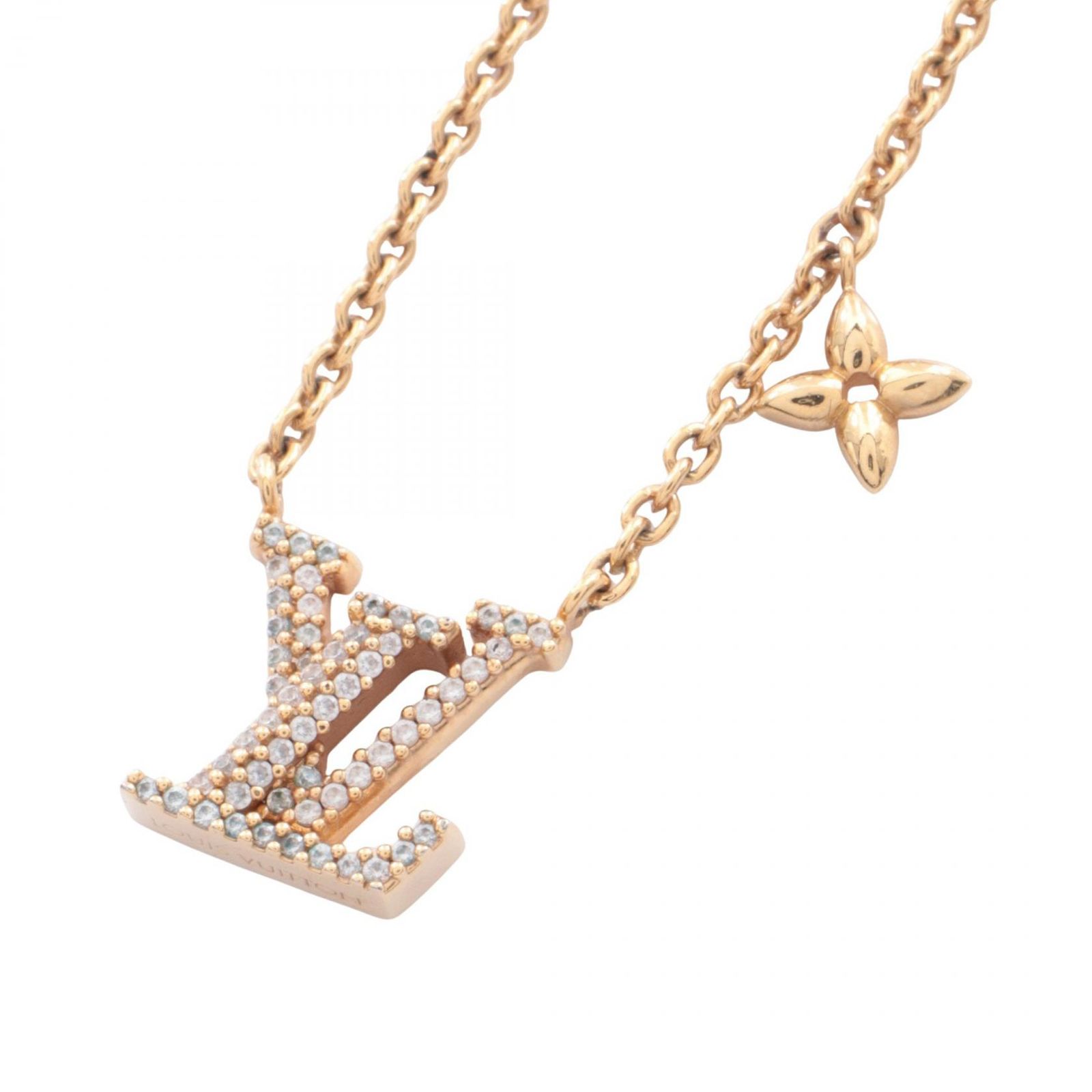 LOUIS VUITTON ルイ・ヴィトン コリエ LV アイコニック ネックレス
