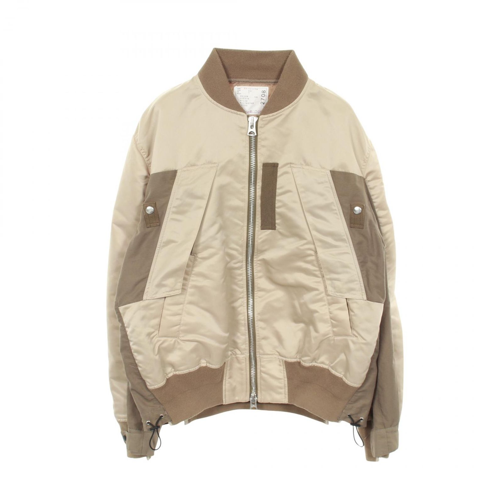 Sacai サカイ Nylon Twill Mix Blouson ミリタリージャケット