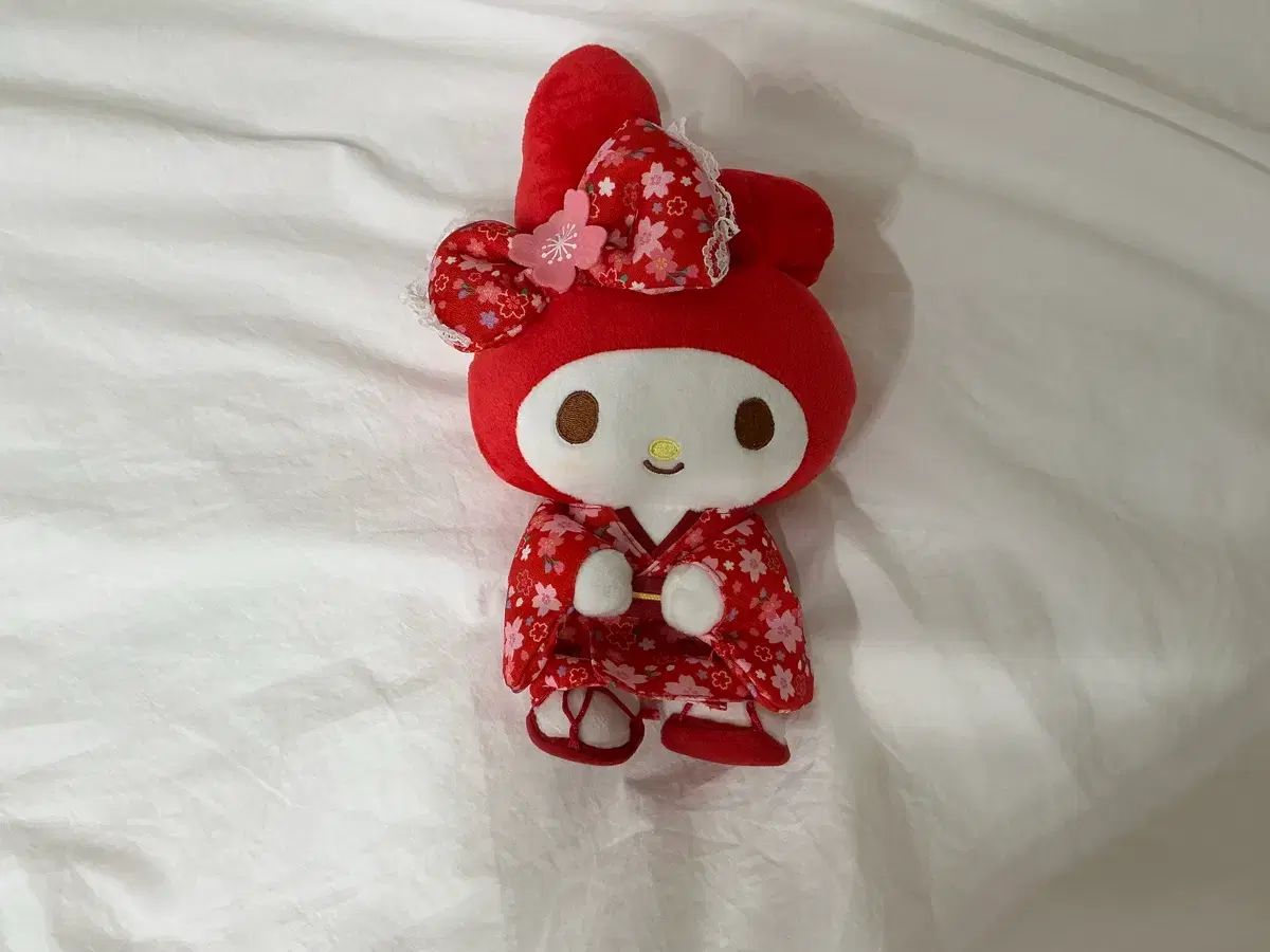 マイメロディ 着物 ぬいぐるみ 赤色