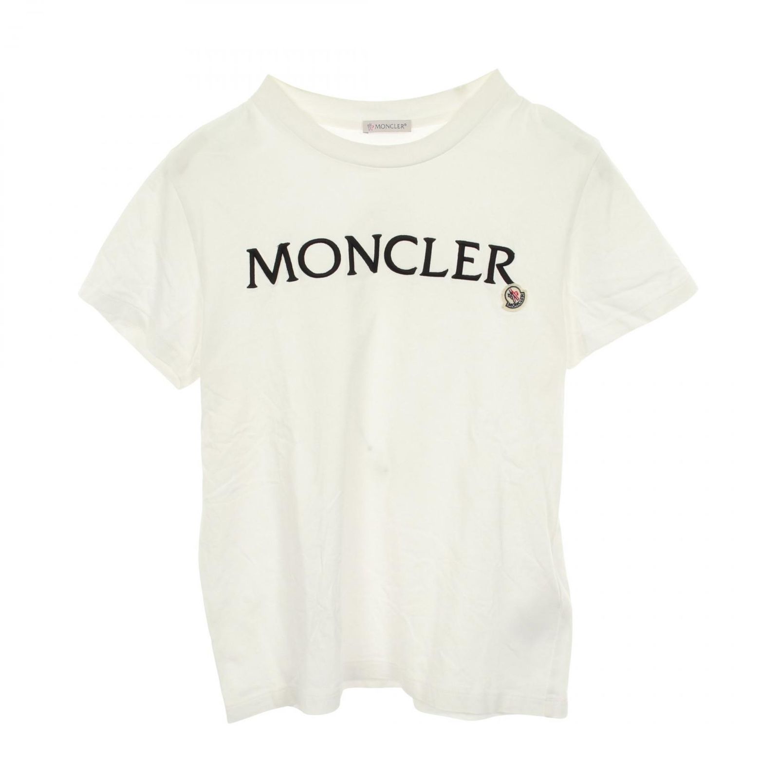 MONCLER モンクレール ロゴエンブロイダリー 半袖Tシャツ