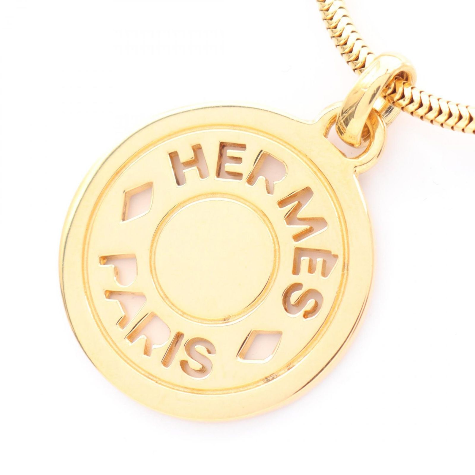 HERMES エルメス BIJOUTERIE FANTAISIE セリエ ネックレス