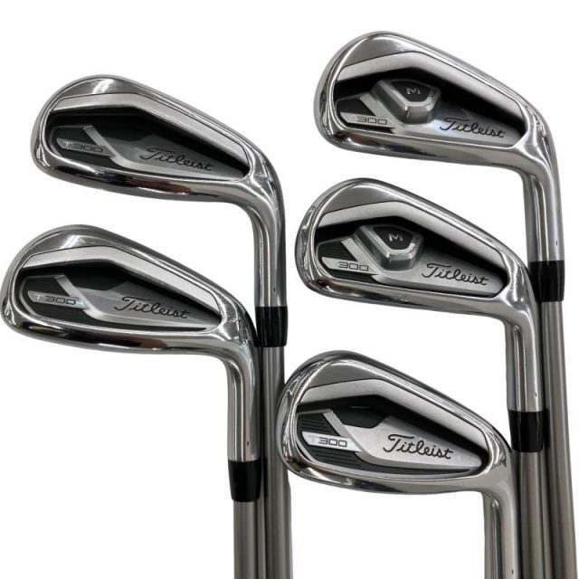 【中古】 タイトリスト Titleist T300(2021) 5S アイアンセット IR 3D055 (フレックスその他) メンズ 男性用 右利き 右用 Cランク ゴルフクラブ