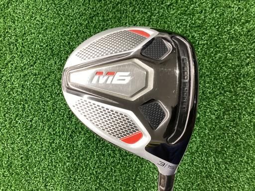 【中古】 テーラーメイド M6 3W フェアウェイウッド FW Diamana DF60 (フレックスS) メンズ 男性用 右利き 右用 Cランク ゴルフクラブ
