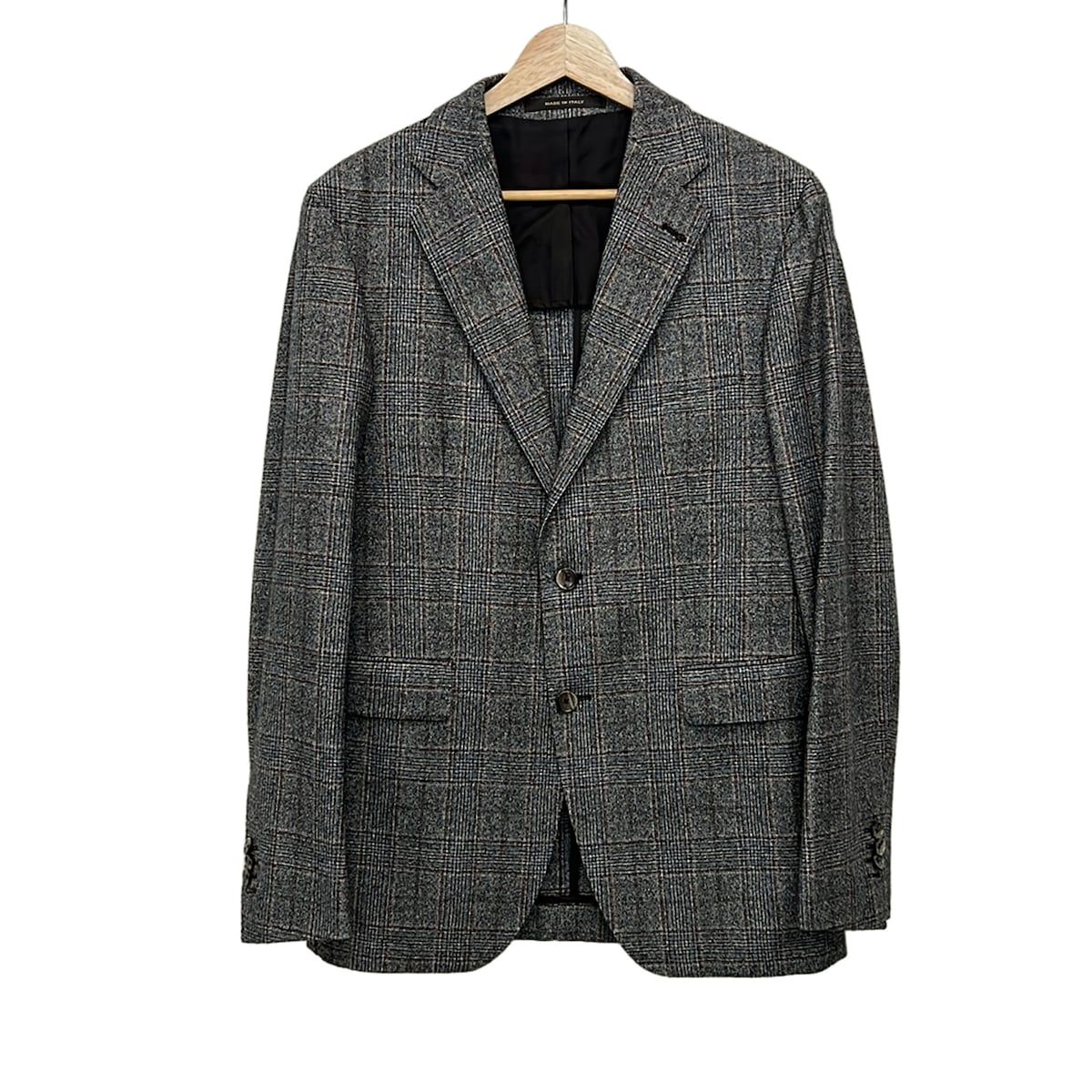 TAGLIATORE(タリアトーレ) ジャケット サイズ46/7 R メンズ美品 - グレー グレンチェック/シングル/冬物