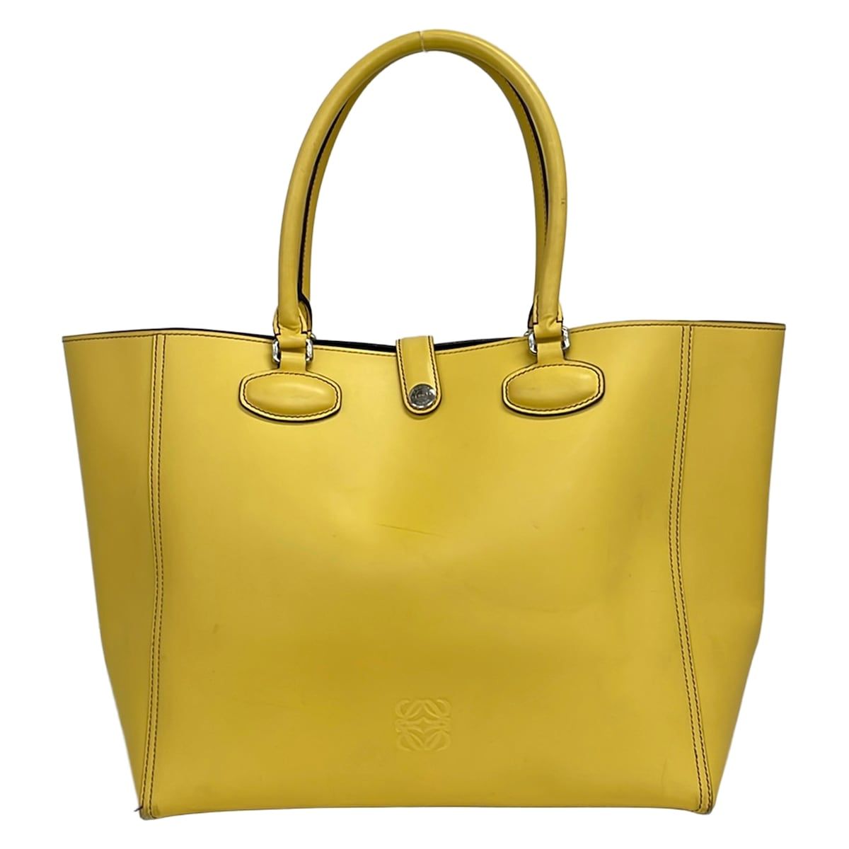 LOEWE(ロエベ) トートバッグ レオ イエロー レザー