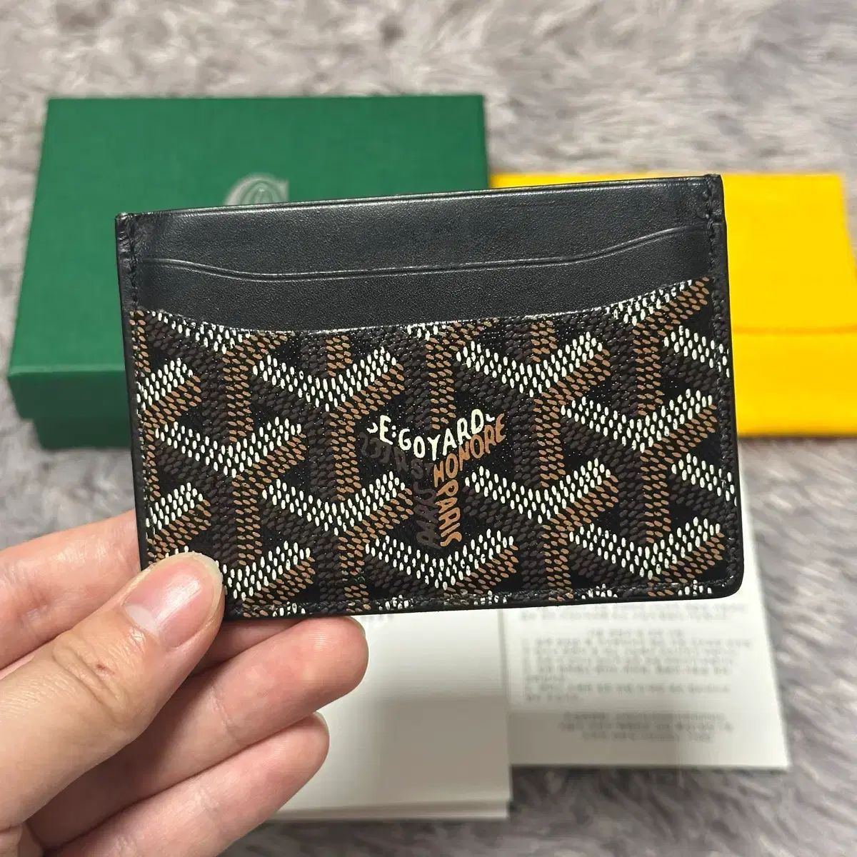フルセット Masion Goyard サン・シュルピス カードウォレット ブラック