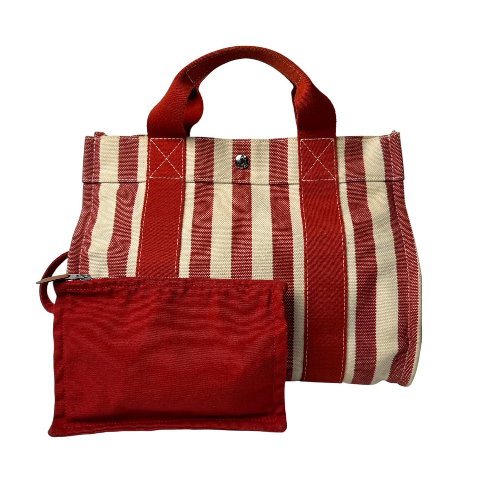 エルメス HERMES カンヌPM ハンドバッグ トートバッグ ポーチ付