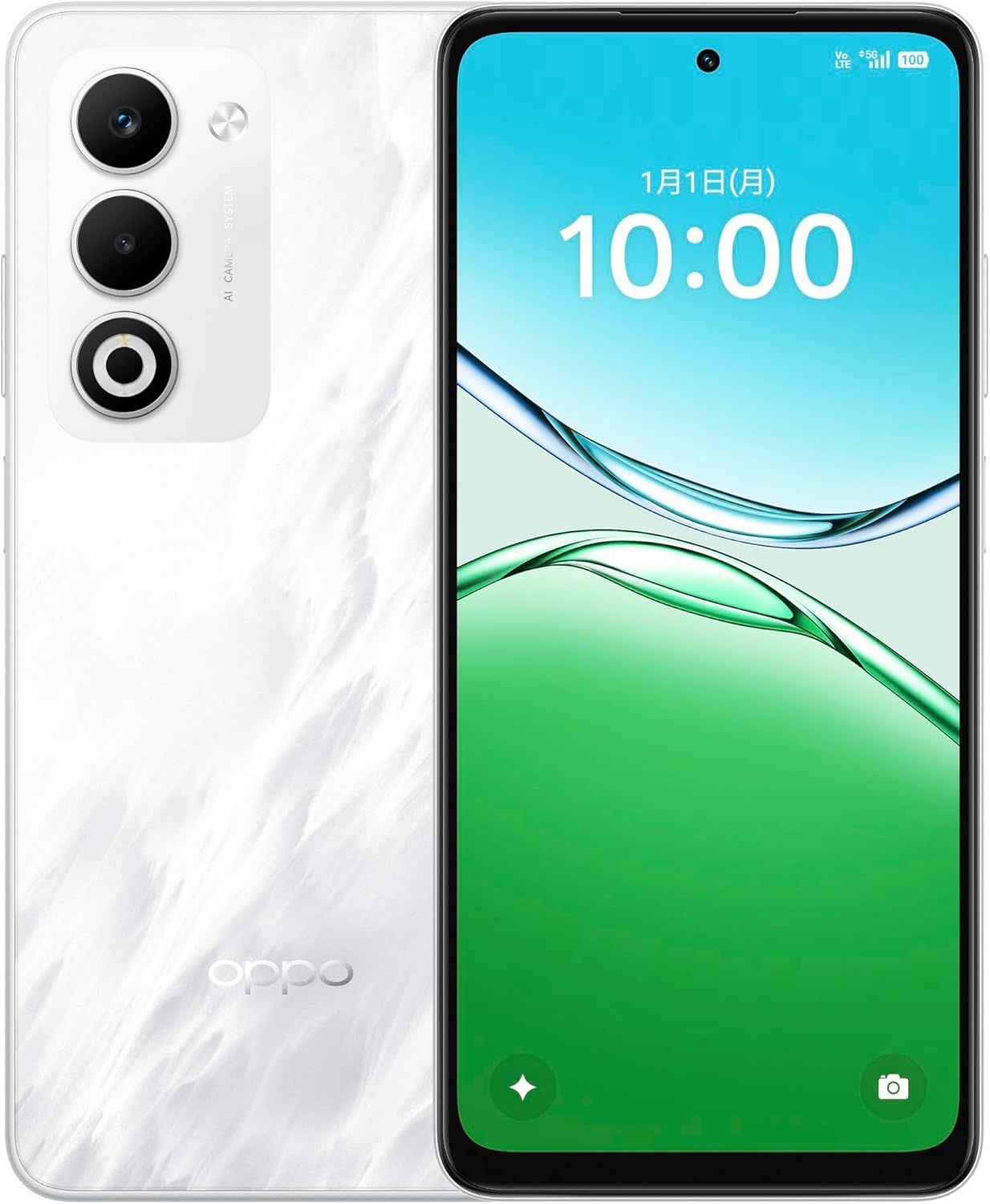 新品未開封品】OPPO A5 5G OPG06 128GB ホワイト / au・UQ版 SIMフリー 