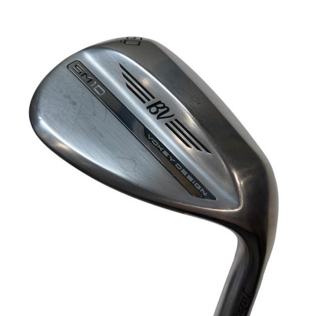 【中古】 タイトリスト VOKEY SPIN MILLED SM10 ツアークロム 60°/04°T ウェッジ WG 純正特注シャフト (フレックスS) メンズ 男性用 右利き 右用 Cランク ゴルフクラブ
