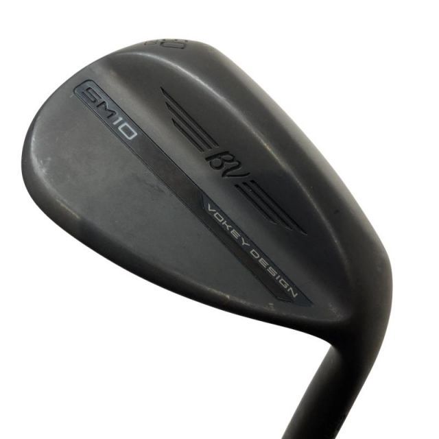 【中古】 タイトリスト VOKEY SPIN MILLED SM10 ジェットブラック 60°/12°D ウェッジ WG 純正特注シャフト (フレックスS) メンズ 男性用 右利き 右用 Cランク ゴルフクラブ