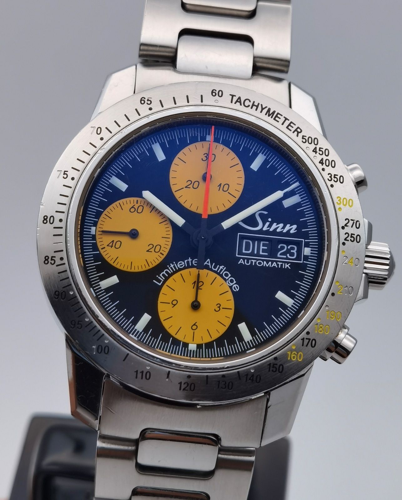 中古 ジン SINN 303.TIGER タイガース限定 77本 クロノグラフ