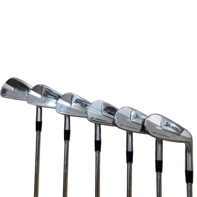 【中古】 ダンロップ SRIXON Z-FORGED II 6S アイアンセット IR Dynamic Gold D.S.T (フレックスS) メンズ 男性用 右利き 右用 Cランク ゴルフクラブ