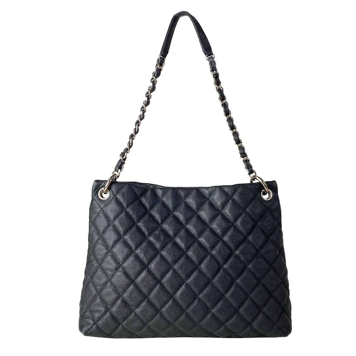 CHANEL(シャネル) ショルダーバッグ美品 - A67744 黒 チェーン 