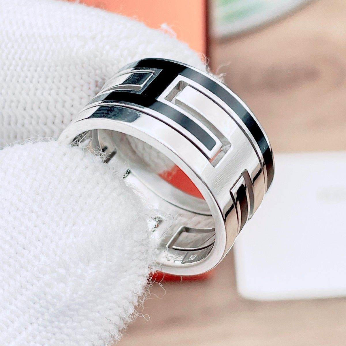 ◇エルメス◇新品仕上済 HERMES ムーブアッシュ リング ムーヴアッシュ