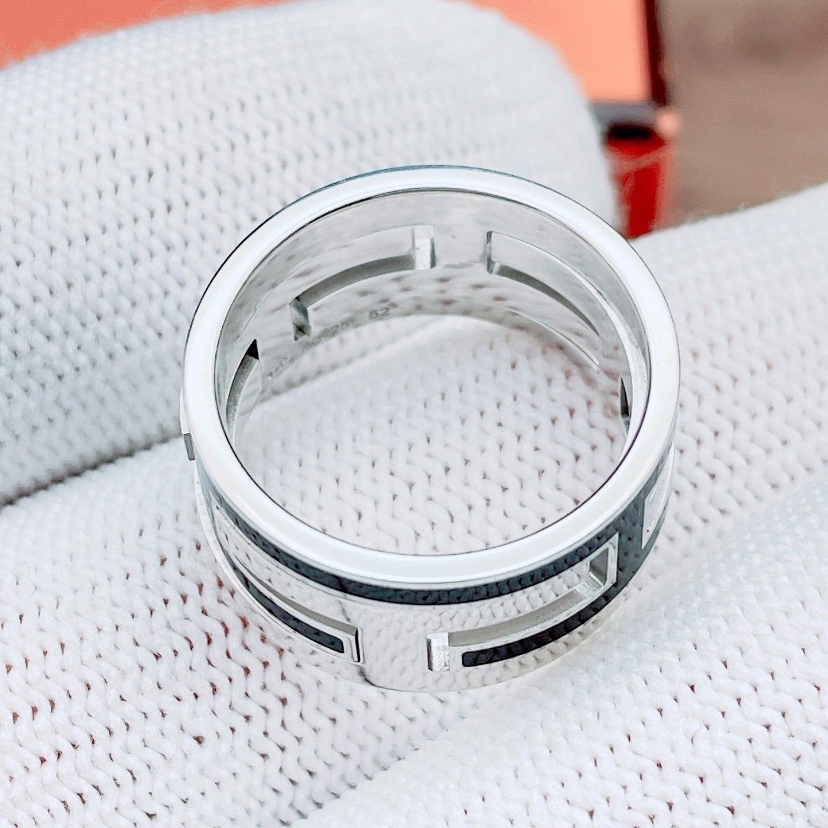 ◇エルメス◇新品仕上済 HERMES ムーブアッシュ リング ムーヴアッシュ
