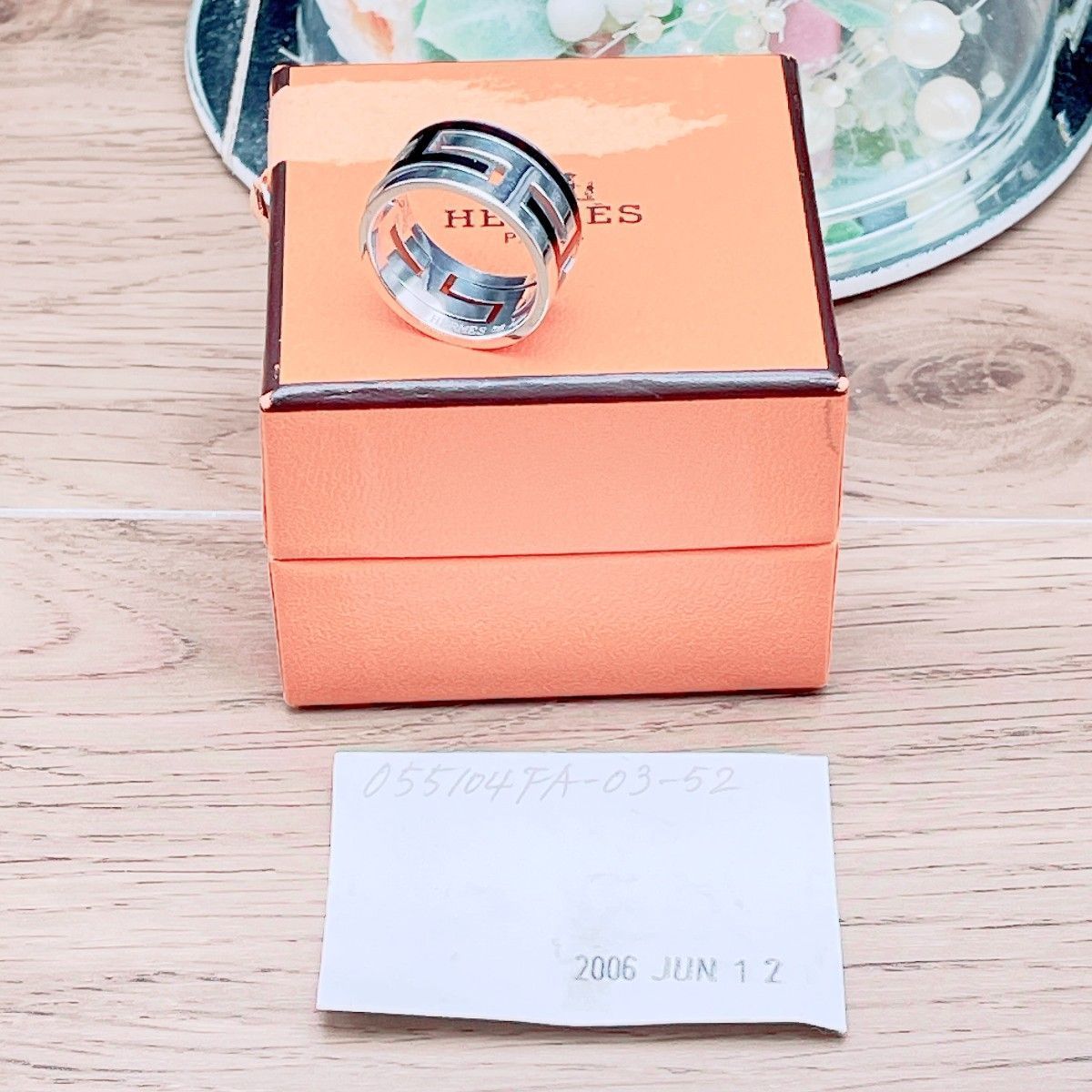 ◇エルメス◇新品仕上済 HERMES ムーブアッシュ リング ムーヴアッシュ