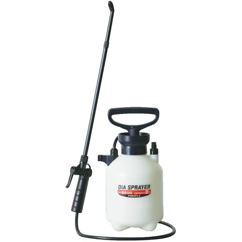 ふるぷら ダイヤスプレー No.5200 プレッシャー式噴霧器 2L 単頭式 45cmノズル付 1