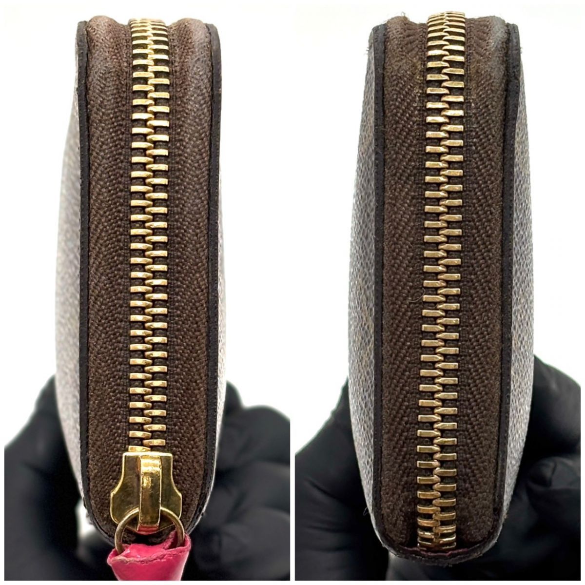 内側に秘めた華】 LOUIS VUITTON モノグラム ジッピーウォレット