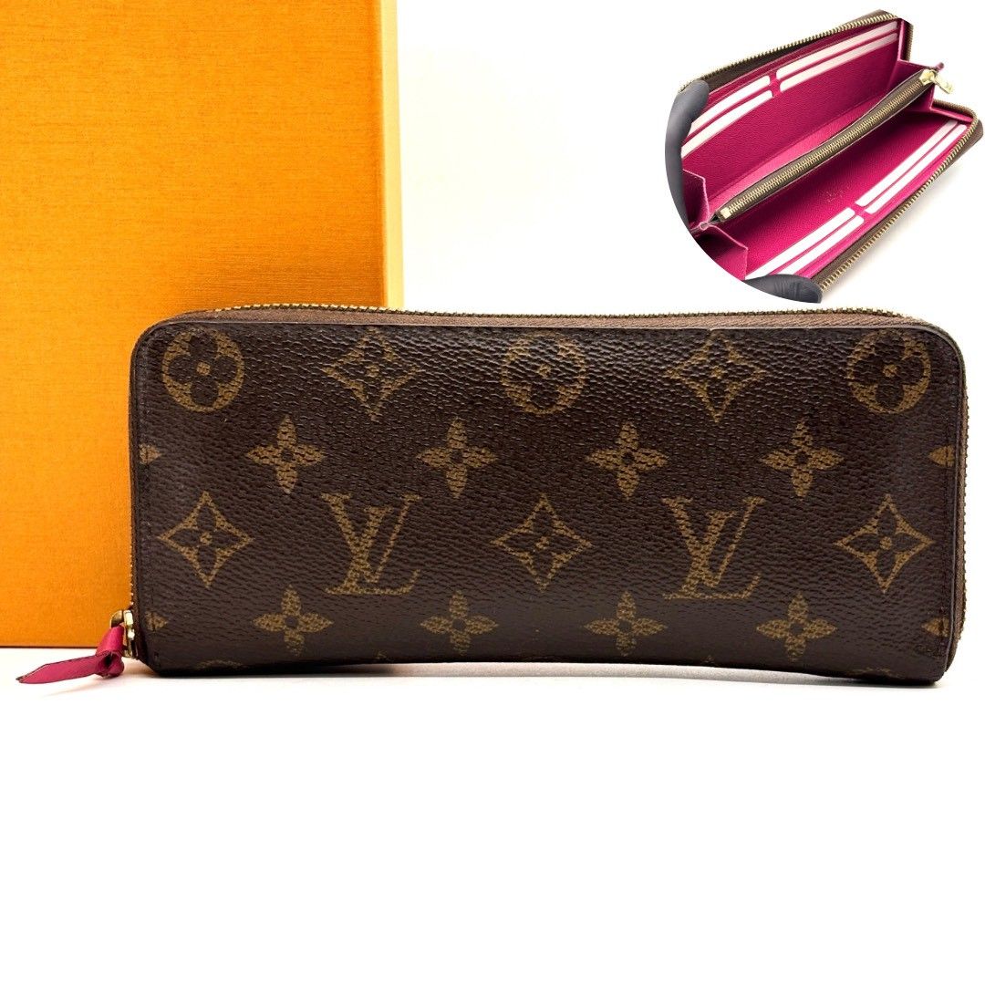 内側に秘めた華】 LOUIS VUITTON モノグラム ジッピーウォレット
