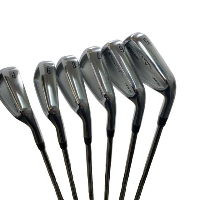 【中古】 キャロウェイ X FORGED STAR(2024) 6S アイアンセット IR NS PRO MODUS3 TOUR105 (フレックスS) メンズ 男性用 右利き 右用 Cランク ゴルフクラブ