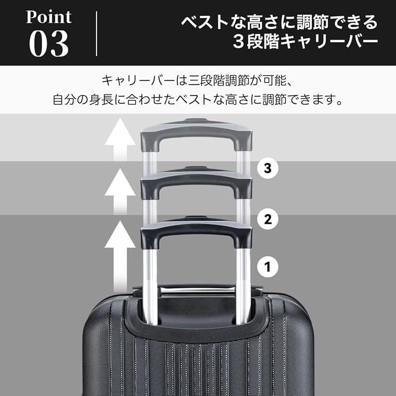 [Bargiotti] ABSスーツケース キャリーバッグ キャリーケース 大容 Amazon.co.jp: [Bargiotti] ABSスーツケース キャリーバッグ キャリー