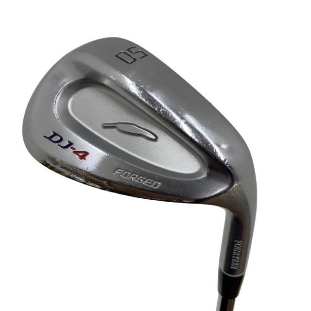 【中古】 フォーティーン DJ-4 50° ウェッジ WG リシャフト (フレックスその他) メンズ 男性用 右利き 右用 Cランク ゴルフクラブ