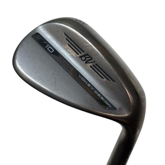 【中古】 タイトリスト VOKEY SPIN MILLED SM10 ニッケル 56°/10°S ウェッジ WG 純正特注シャフト (フレックスS) メンズ 男性用 右利き 右用 Cランク ゴルフクラブ