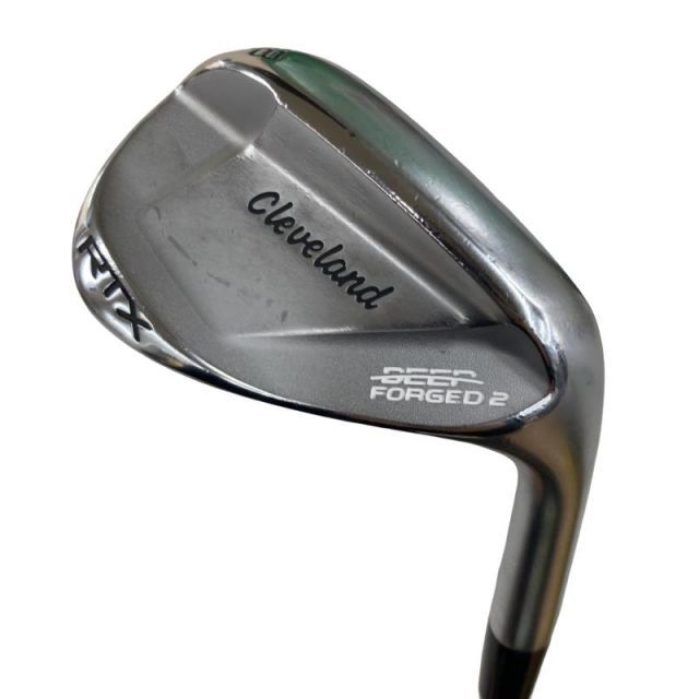【中古】 クリーブランド Cleveland RTX DEEP FORGED 2 48°/10° ウェッジ WG 純正特注シャフト (フレックスS) メンズ 男性用 右利き 右用 Cランク ゴルフクラブ