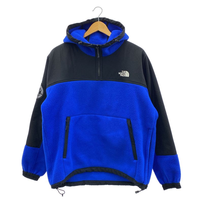 【中古】THE NORTH FACE Him Fleece Parka サイズL NA72031 青[91]