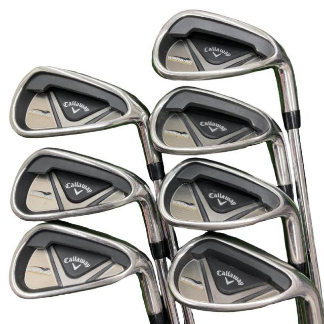 【中古】 キャロウェイ WARBIRD 8S USA アイアンセット IR スチール (フレックスUNI) メンズ 男性用 右利き 右用 Dランク ゴルフクラブ 17,881円
